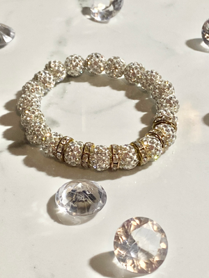 Diamond Cluster w/ Accent Bracelet 10mm